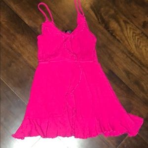 Pink summer mini dress. Size Small 🌸💗